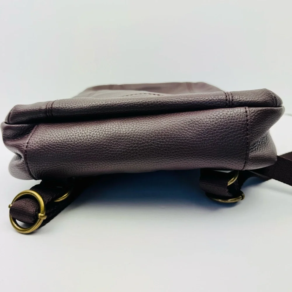 The Sak De Young Leather Backpack. Mahogany color. 100% Genuine leather.